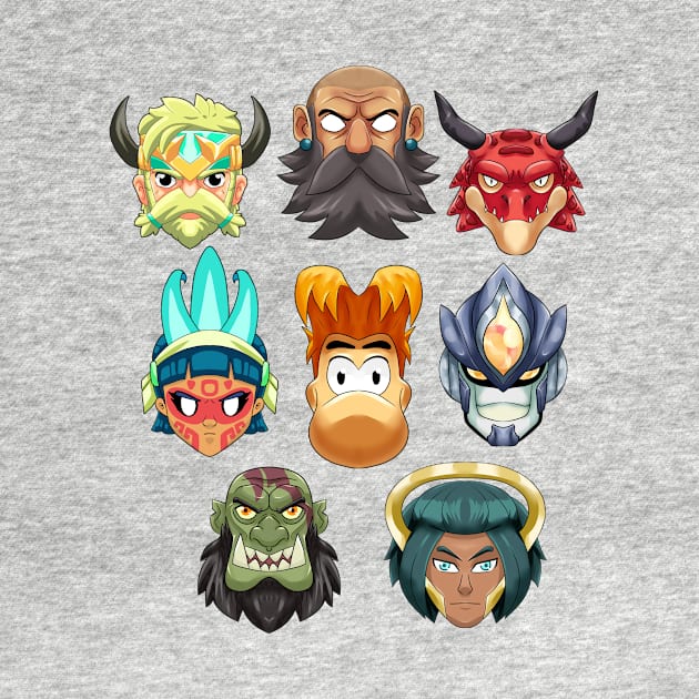 HEROS BRAWLHALLA by RahmanDG